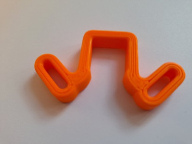 C-H-Rack-DH háček dvojitý - Barva: Oranžová