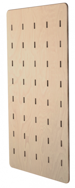 Předsíňová stěna multifunkční - Hall 180 cm x 100cm - Povrchová úprava: Bez povrchové úpravy