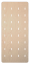 Předsíňová stěna multifunkční - Hall 180 cm x 80cm - Povrchová úprava: Ošetření antibakteriálním olejem s tvrdým voskem