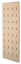 Předsíňová stěna multifunkční - Hall 180 cm x 80cm - Povrchová úprava: Ošetření antibakteriálním olejem s tvrdým voskem