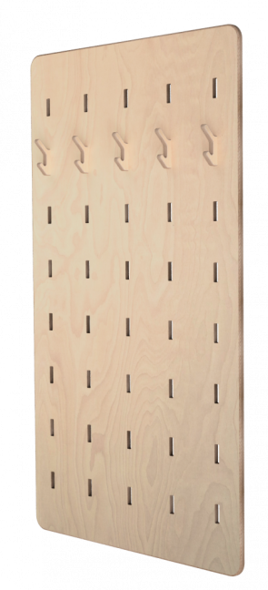 Předsíňová stěna multifunkční - Hall 180 cm x 100 cm SET - Povrchová úprava: Bez povrchové úpravy