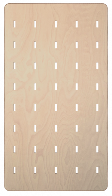 Předsíňová stěna multifunkční - Hall 180 cm x 100cm - Povrchová úprava: Bez povrchové úpravy